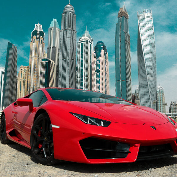 3D Duvar Kağıdı Araba Lamborgini