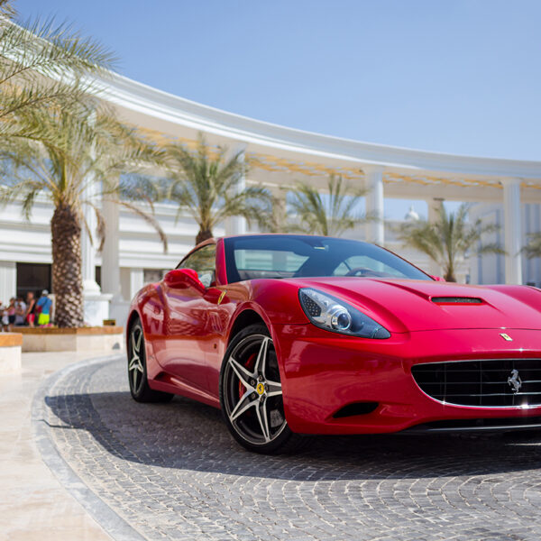 3D Duvar Kağıdı Ferrari