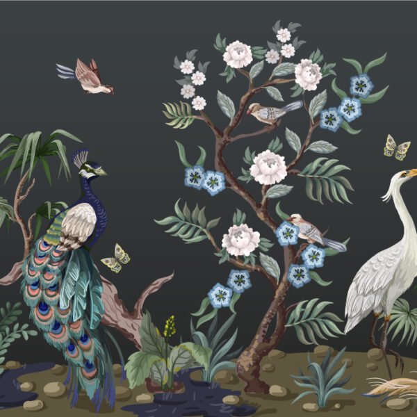 3D Duvar Kağıdı Tropikal