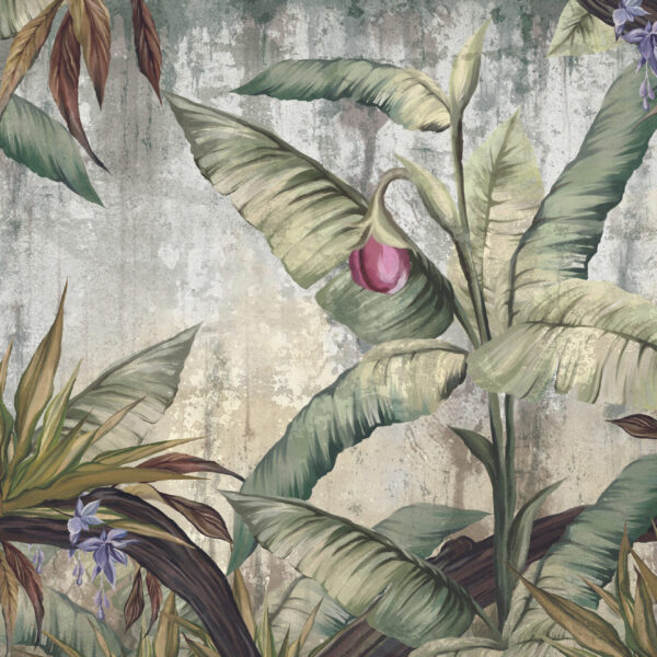 3D Duvar Kağıdı Tropikal