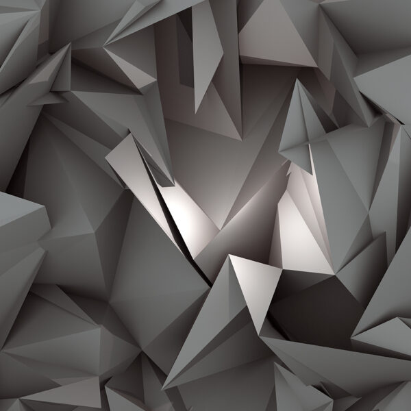 3D Duvar Kağıdı İlizyon Geometrik