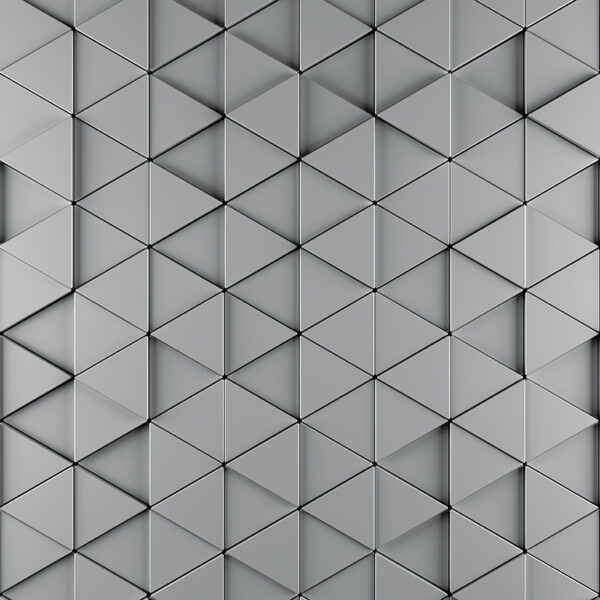 3D Duvar Kağıdı Geometrik Gri