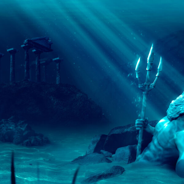 3D Duvar Kağıdı Atlantis