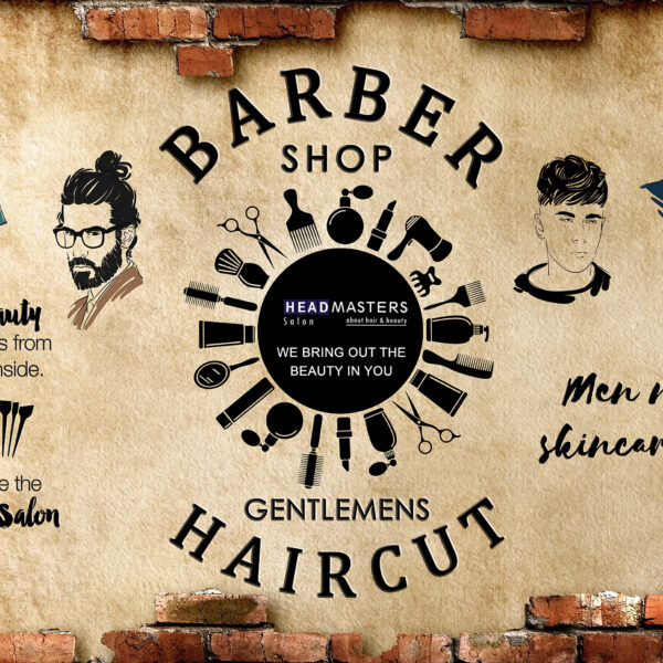 3D Duvar Kağıdı Berber