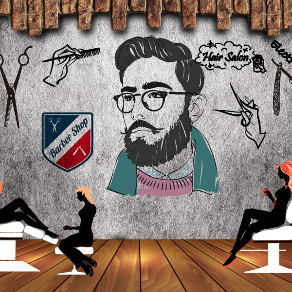 3D Duvar Kağıdı Güzellik Merkezi