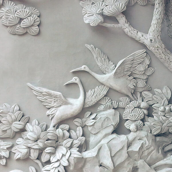 3D Duvar Kağıdı Mimari Heykel