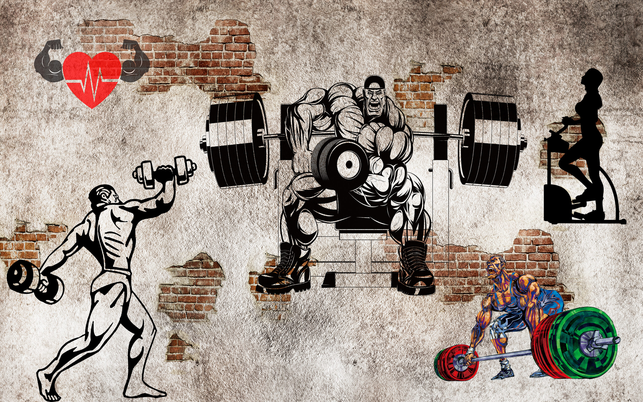 spor salonu duvar poster spor salonu duvar poster