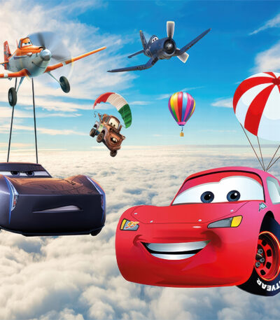 3D Duvar Kağıdı Şimşek