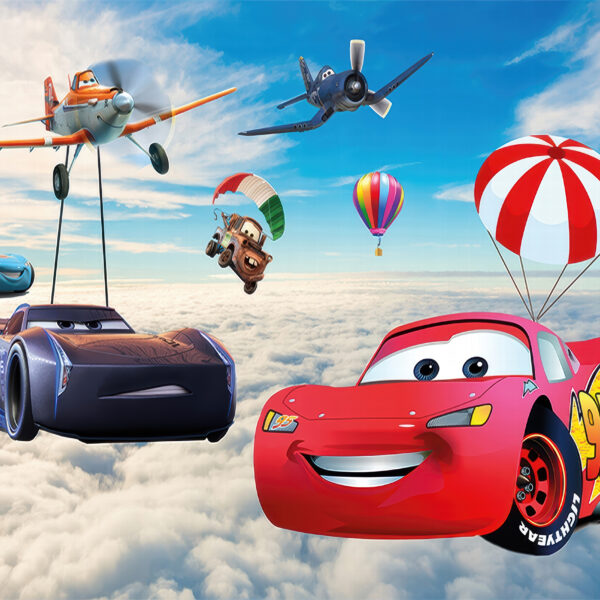 3D Duvar Kağıdı Şimşek