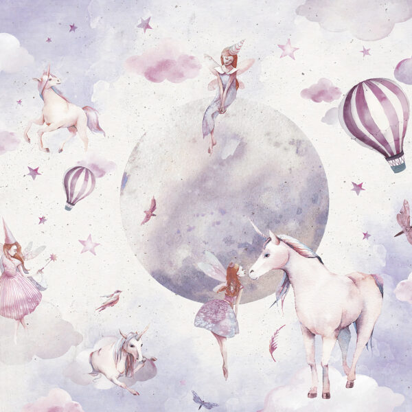 3D Duvar Kağıdı Kız Çocuk Odası