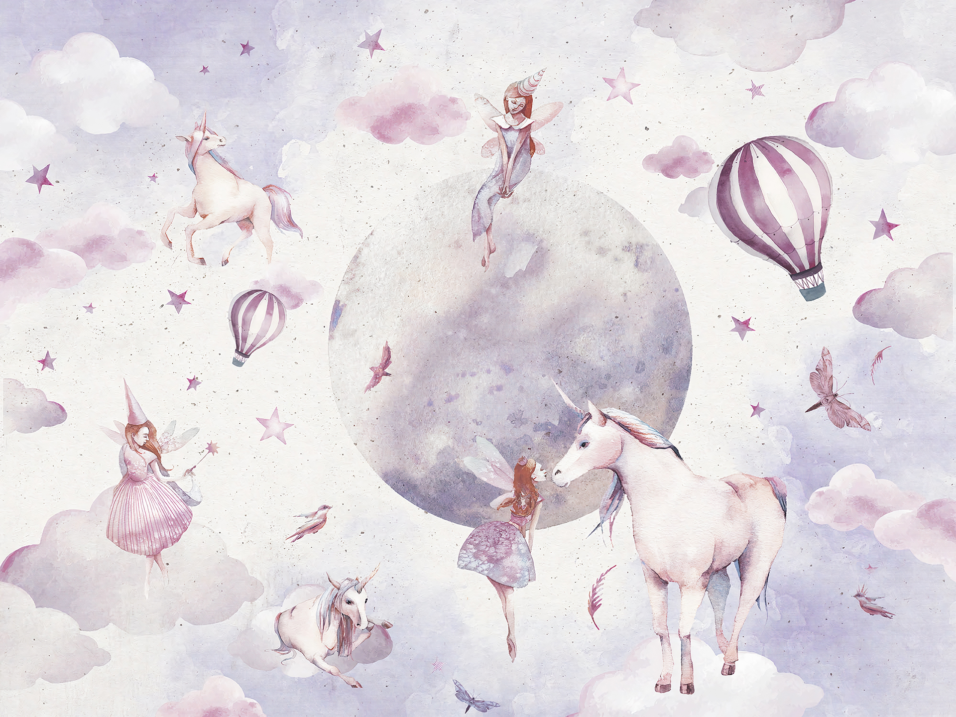 3D Duvar Kağıdı Kız Çocuk Odası 3D Duvar Kağıdı Kız Çocuk Odası