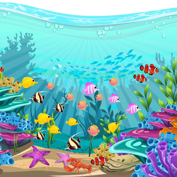 3D Duvar Kağıdı Deniz Çocuk Odası