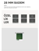 28mmbademçimhalıözellikler