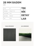 28mmbademçimhalıteknik